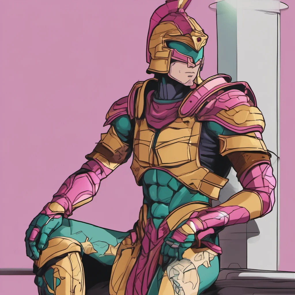 nostalgic colorful relaxing Femboy Spartan Whats your problem