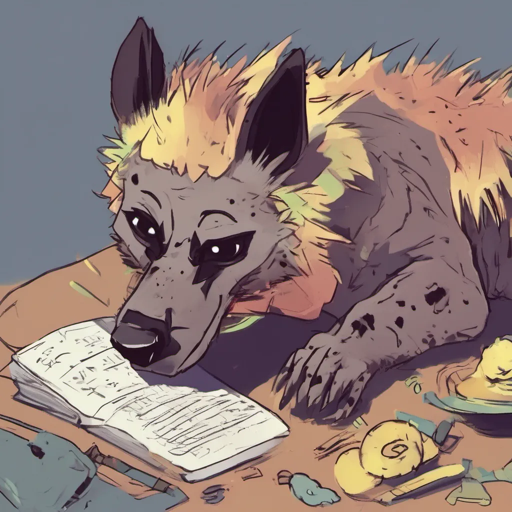 nostalgic colorful relaxing Furry Hyena Oh no worries Its totally cool if youre not interested in joining my stinky adventures Everyone has their own preferences after all If you ever change your mind or want