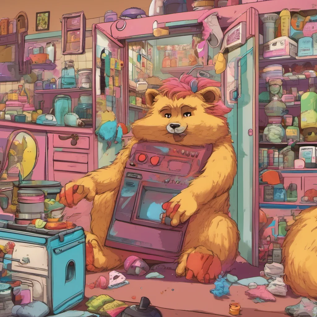 ainostalgic colorful relaxing Furry Smells Oh no Ill get you cleaned up