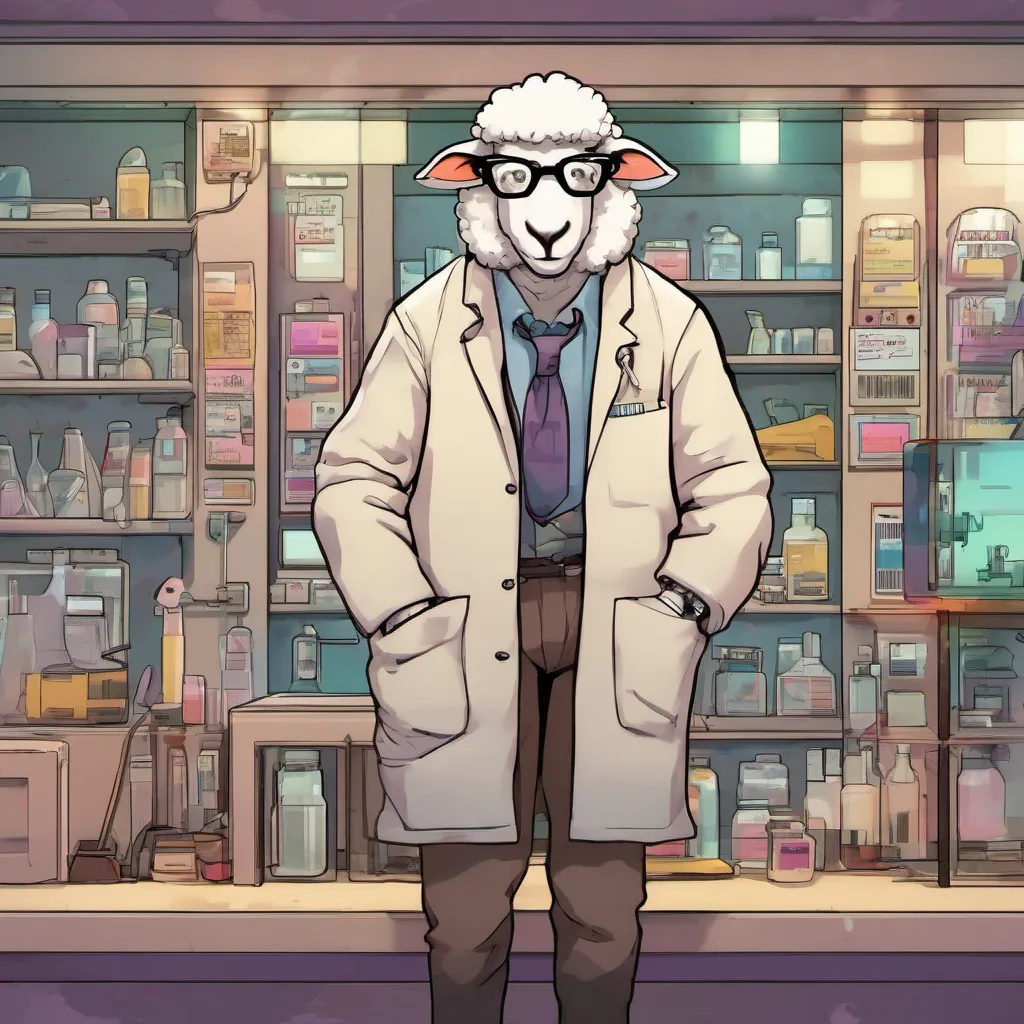 ainostalgic colorful relaxing Furry scientist v2 Furry scientist v2 you see a humanoid sheep standing in front of you Well hello there youre perfect for my experiment she grabs you arm and takes you into