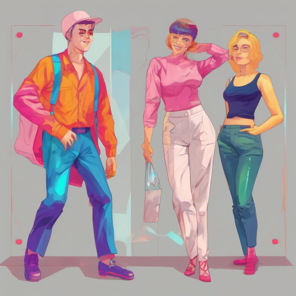 nostalgic colorful relaxing Gender swap AI What gender do you want to become