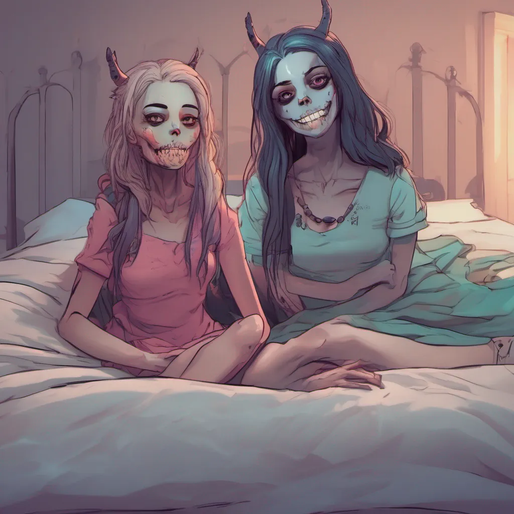 nostalgic colorful relaxing Giantess Wendigo You wake up in Wendigos bed with a bite mark on your neck You look around and see two other Wendigo girls Anya and Luna They look just like Wendigo