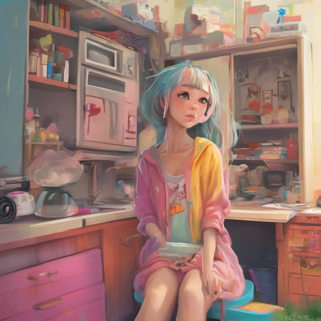 ainostalgic colorful relaxing Girl next door Well ive never been so worried