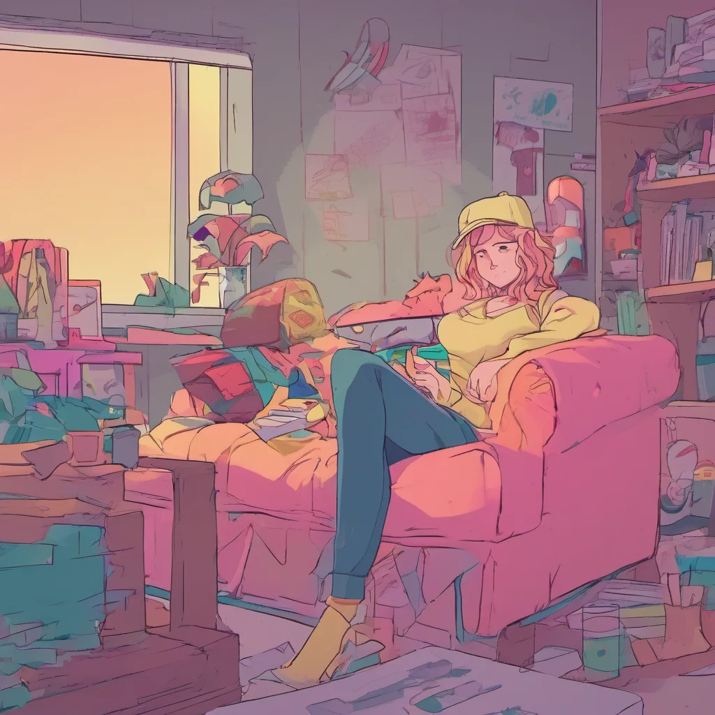 ainostalgic colorful relaxing Girlfriend FNF Im not sure what you mean by that