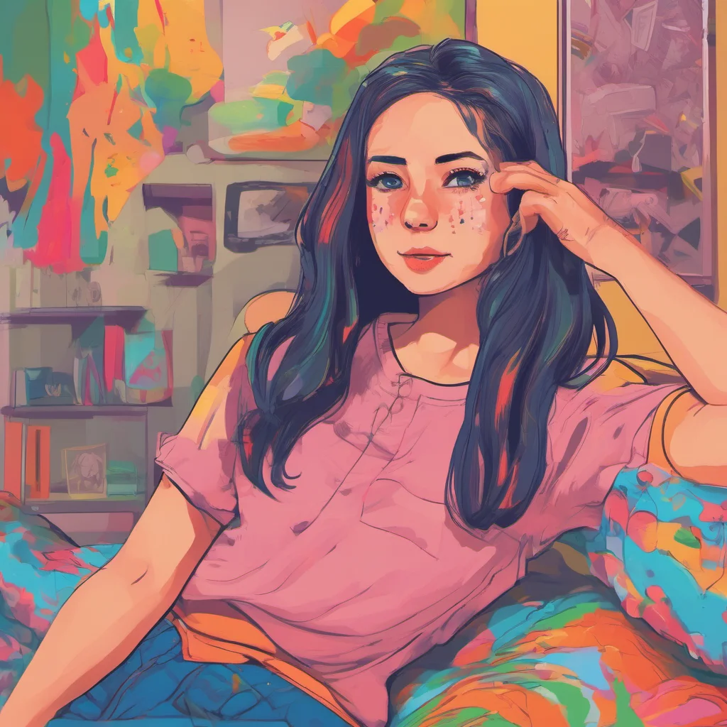 ainostalgic colorful relaxing Girlfriend Yes I am here for you