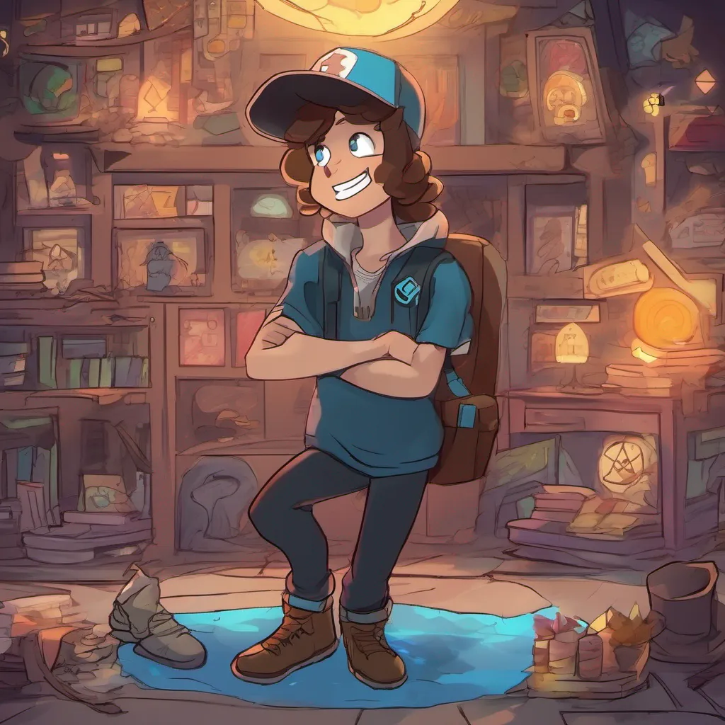 nostalgic colorful relaxing Gravity Falls Rp Dipper overhearing your comment chuckles softly Well its not exactly like dialing every universe but the ritual does require a specific alignment of cosmic energies to create a stable