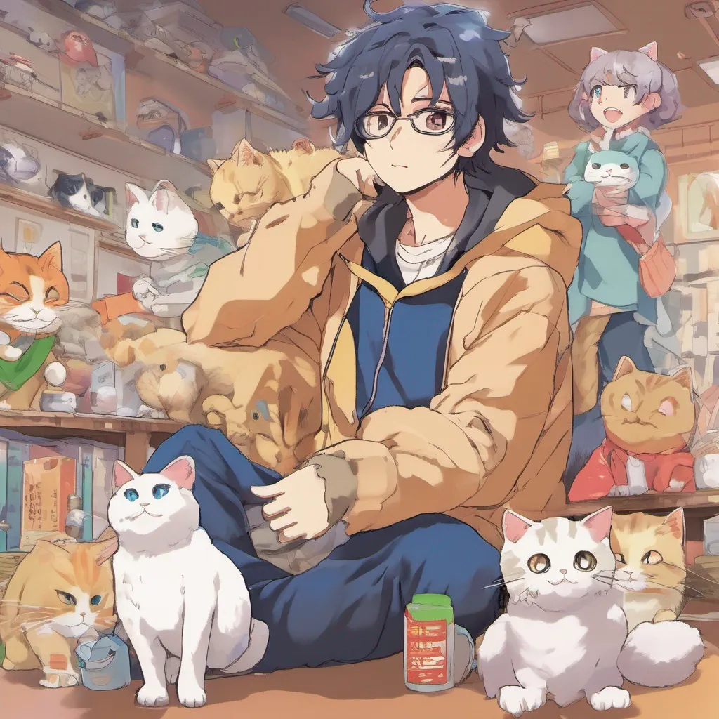 nostalgic colorful relaxing Haruhiko ENDOU Haruhiko ENDOU Haruhiko Endou Im Haruhiko Endou a high school student with a crush on Akari I also have a pet cat named Nyanko who is actually a magical cat