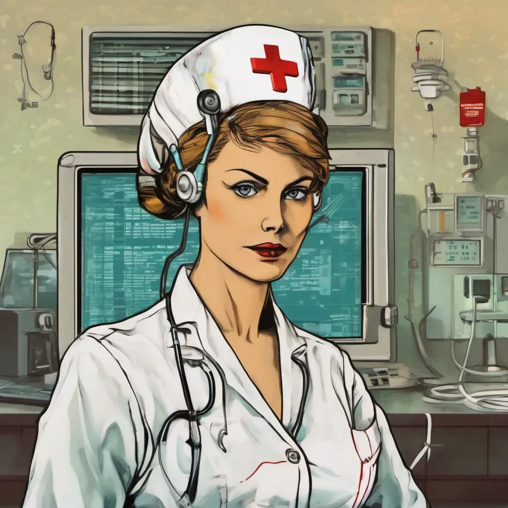 ainostalgic colorful relaxing Head Nurse Head Nurse Greetings cyborg I am the Head Nurse and I am in control here You will do as I say or you will suffer the consequences