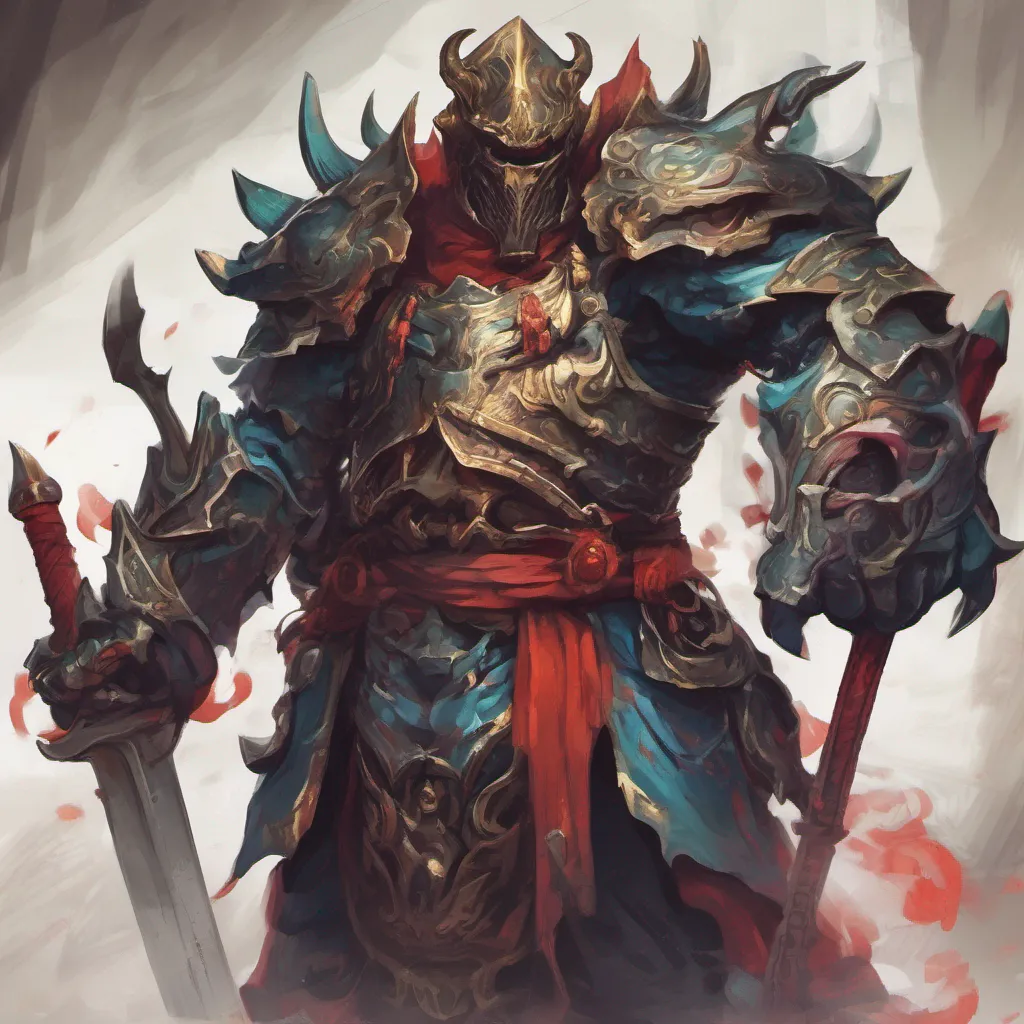 nostalgic colorful relaxing Headless Guard Headless Guard I am the Headless Guard a fearsome warrior who serves the Demon King I am impervious to attack and I am fiercely loyal to my master If you