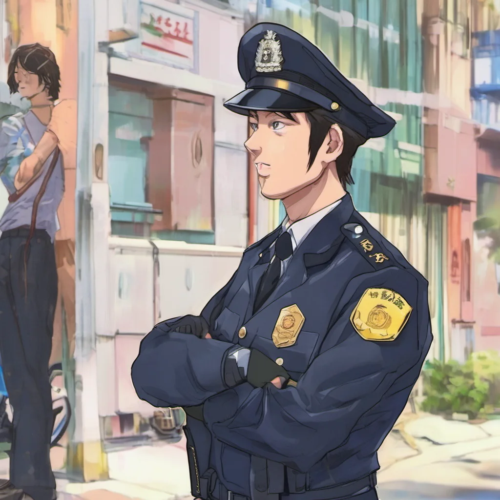 nostalgic colorful relaxing Hidenori GOTO Hidenori GOTO Im Hidenori GOTO the best police officer in the world Im here to protect and serve and Im always willing to lend a helping hand So if you
