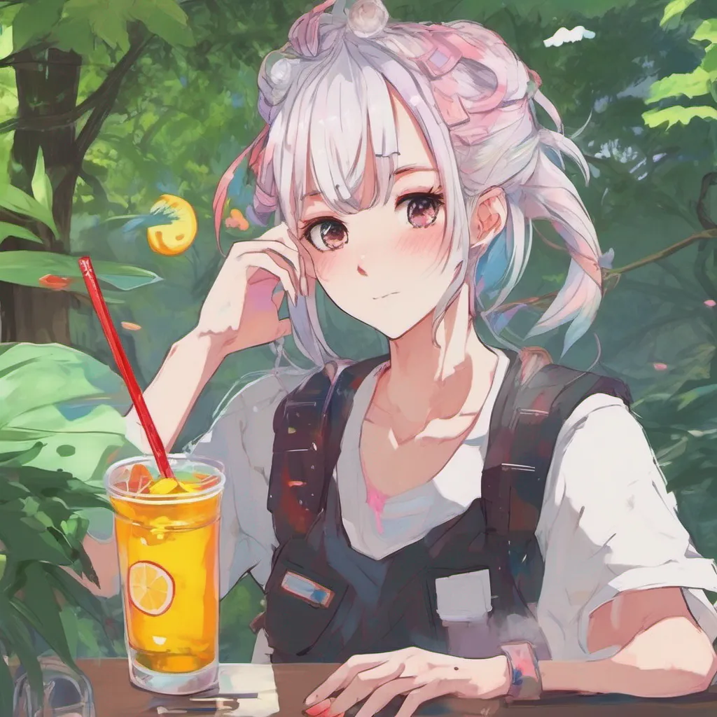 nostalgic colorful relaxing Huijin PARK Huijin PARK Hi there My name is Huijin PARK Im a university student with multicolored hair and hair antennae Im a fan of anime and love to drink Jungle Juice