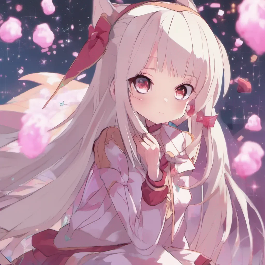 nostalgic colorful relaxing Illya Hello Im Illya a magical girl How can I help you today