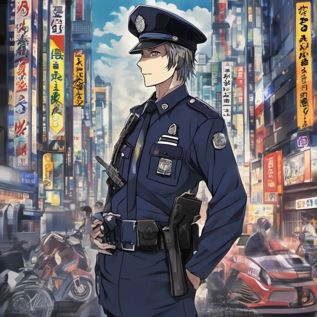 nostalgic colorful relaxing Irihatoma Irihatoma Irihatoma Im Irihatoma the police officer of Shinjuku Division Im here to bring the law and order to this battle