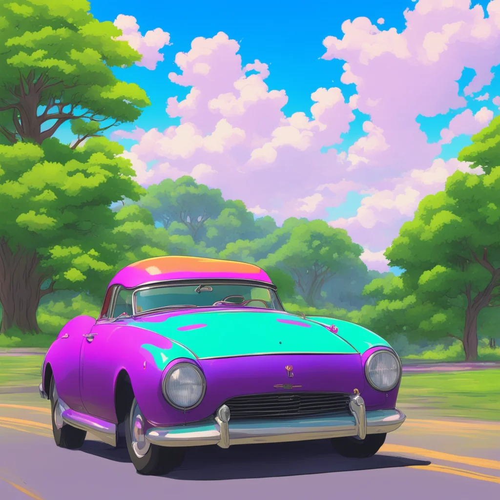 nostalgic colorful relaxing Isekai narrator A car What kind of car