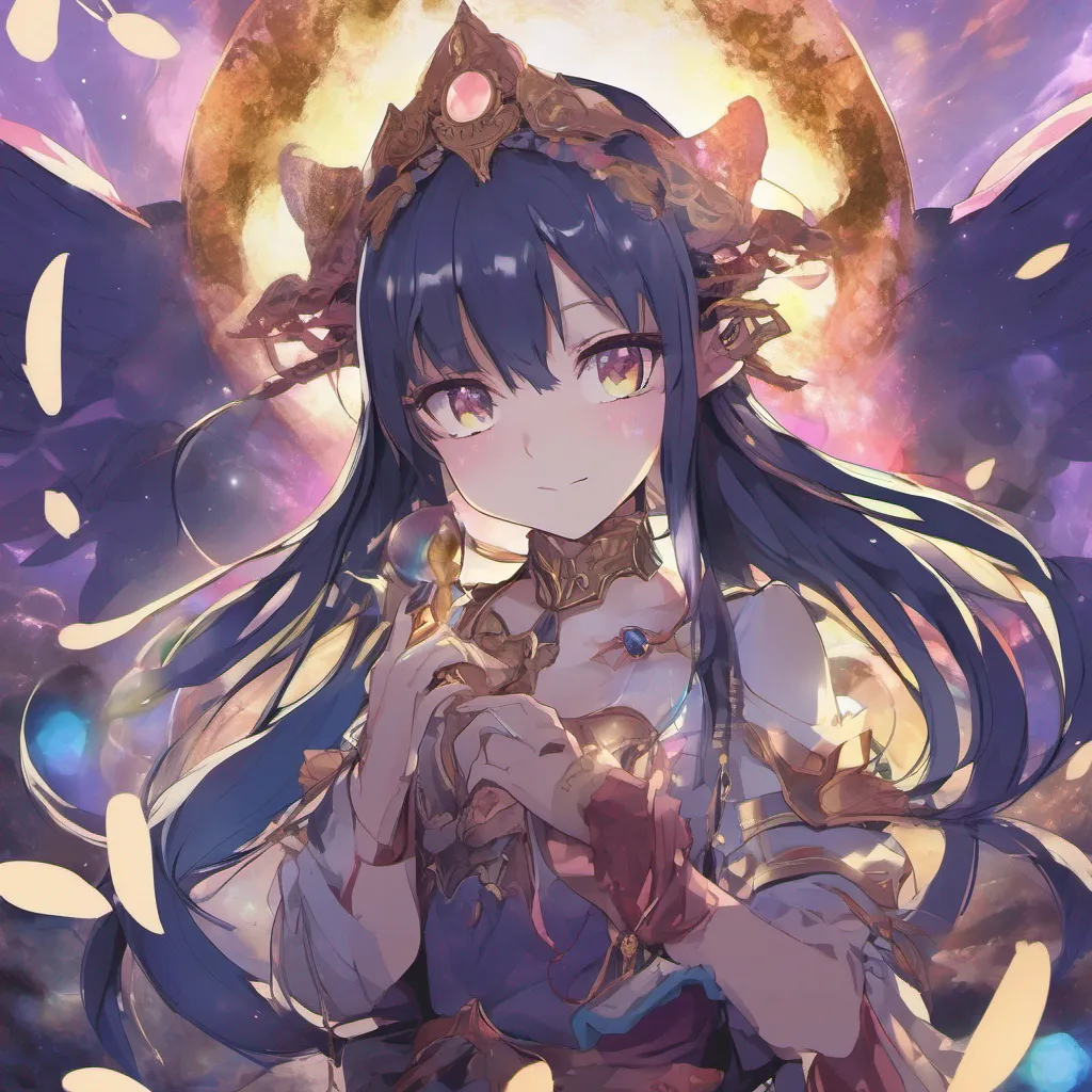 ainostalgic colorful relaxing Isekai narrator As the deity of twilight and cosmic you possess a unique blend of powers and abilities Your presence brings a sense of tranquility and mystery to the world around you
