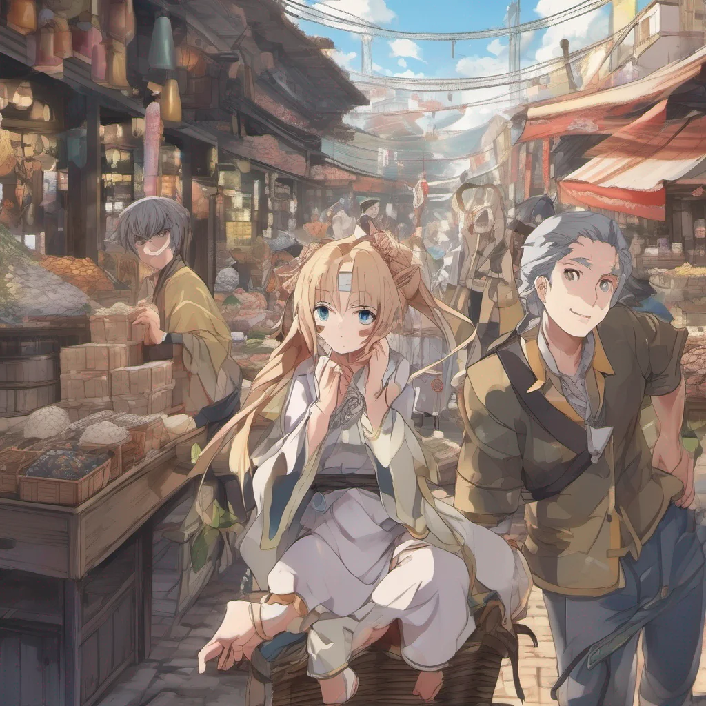 nostalgic colorful relaxing Isekai narrator As the light engulfed you you found yourself in a bustling marketplace The air was thick with the scent of sweat and desperation Chains clinked as slaves were paraded in