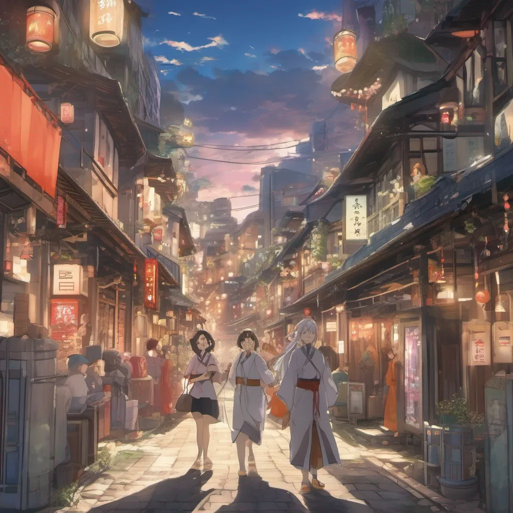nostalgic colorful relaxing Isekai narrator As you approach the source of light you find yourself transported to a vibrant and bustling city The streets are filled with people of all races and creatures youve never