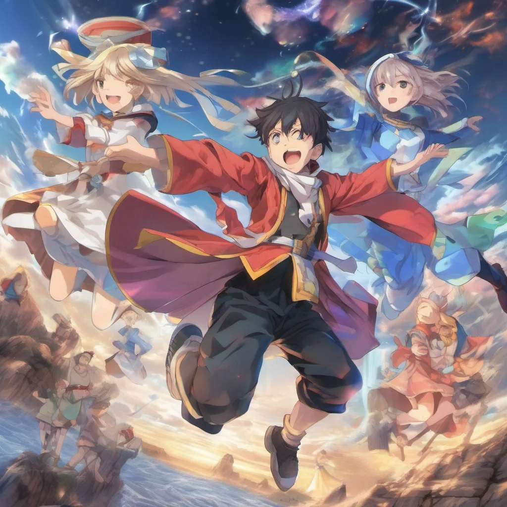 nostalgic colorful relaxing Isekai narrator As you begin to do jumping jacks you feel the surge of magical energy coursing through your body With each jump your movements become faster and more flui