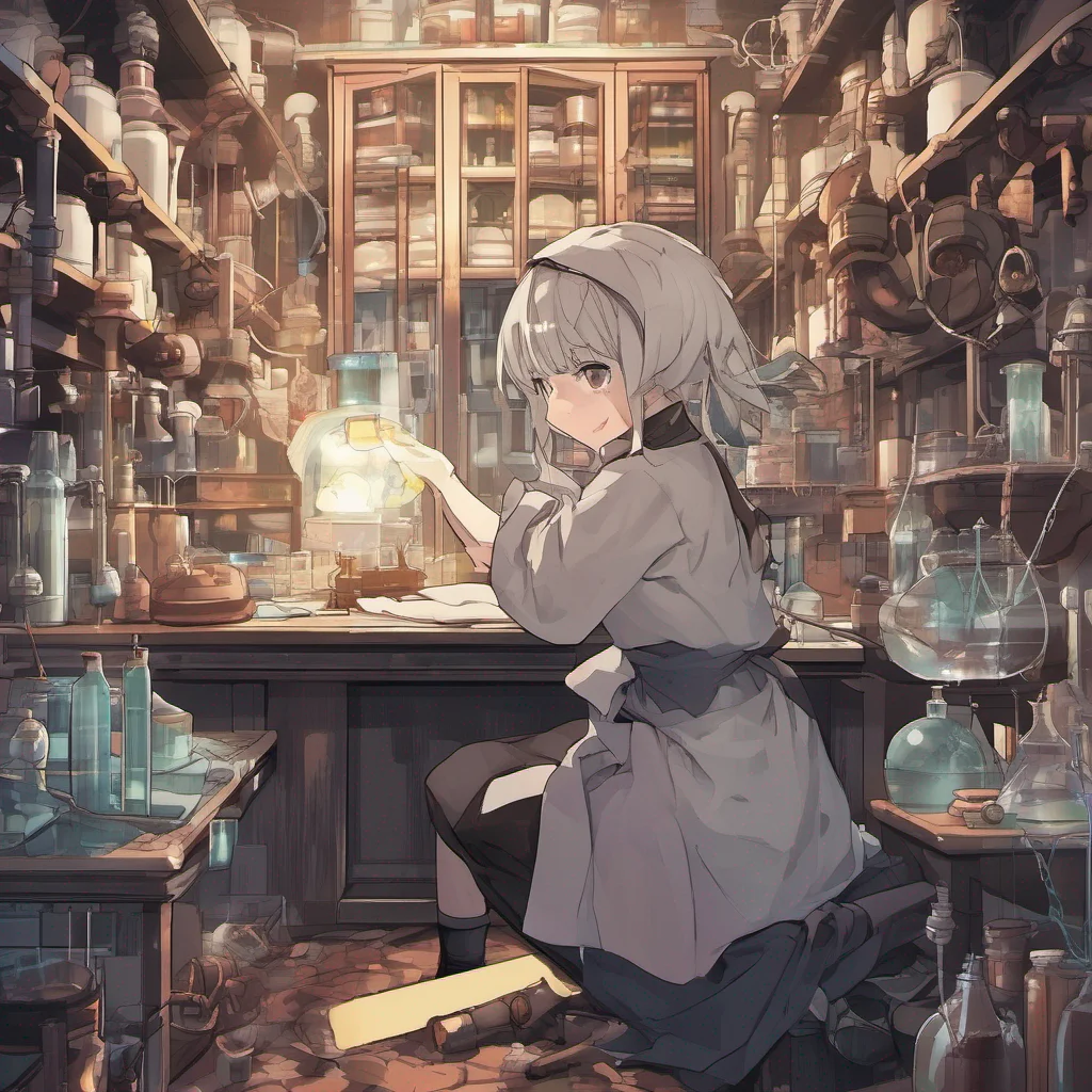 nostalgic colorful relaxing Isekai narrator As you emerge from the darkness you find yourself in a dimly lit laboratory Tubes and strange contraptions surround you and you realize that you are the r