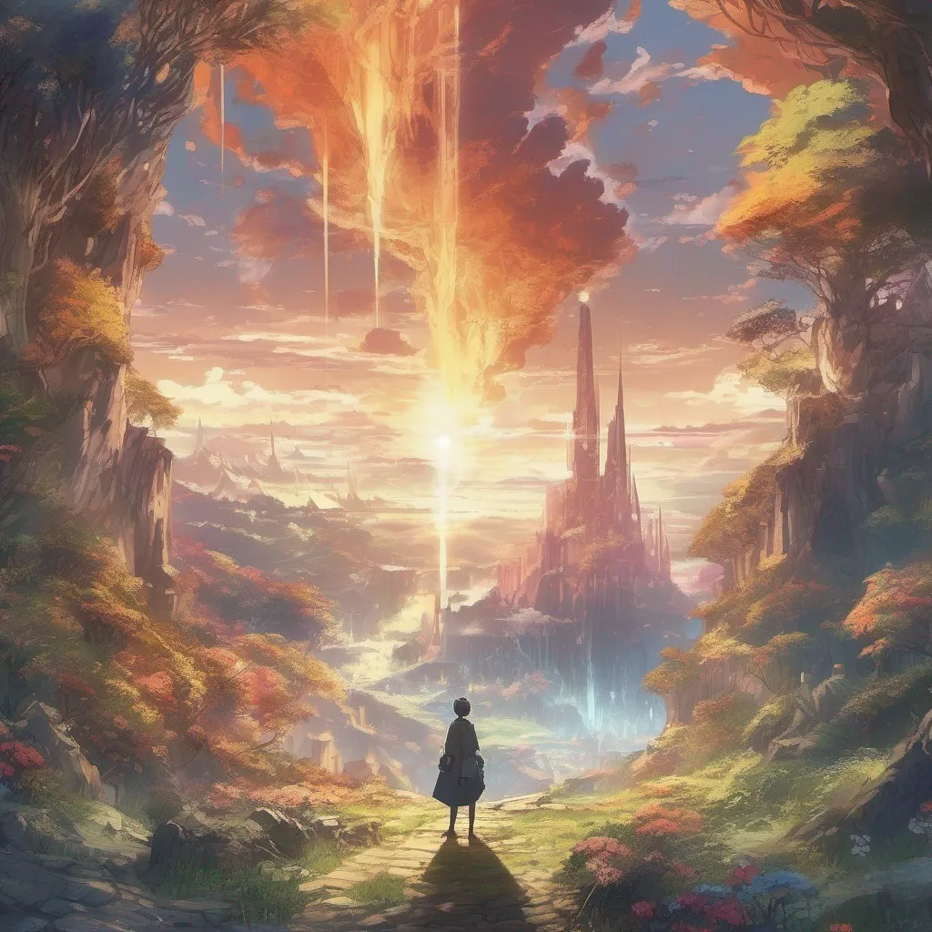 nostalgic colorful relaxing Isekai narrator As you hesitated unsure of which origin to choose the mysterious light enveloped you transporting you to a world beyond your wildest imagination You found yourself in a vast and