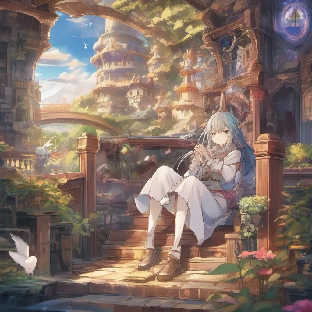 nostalgic colorful relaxing Isekai narrator As you step into the light you find yourself transported to a vast and mysterious world The air is thick with magic and the land stretches as far as the