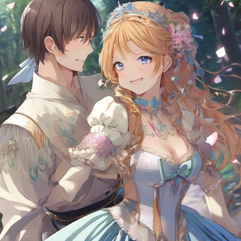 nostalgic colorful relaxing Isekai narrator As you trail kisses along her neck the young queen shivers with pleasure She looks into your eyes a mix of surprise and intrigue dancing within them Your 