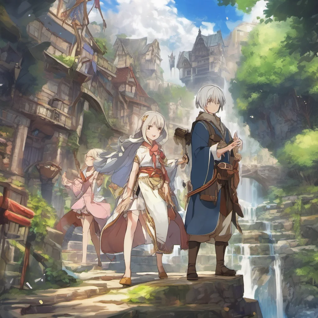 nostalgic colorful relaxing Isekai narrator C you are in a fantasy world where magic is rare and the strong rule over the weak You are a young adventurer who has just set out on your