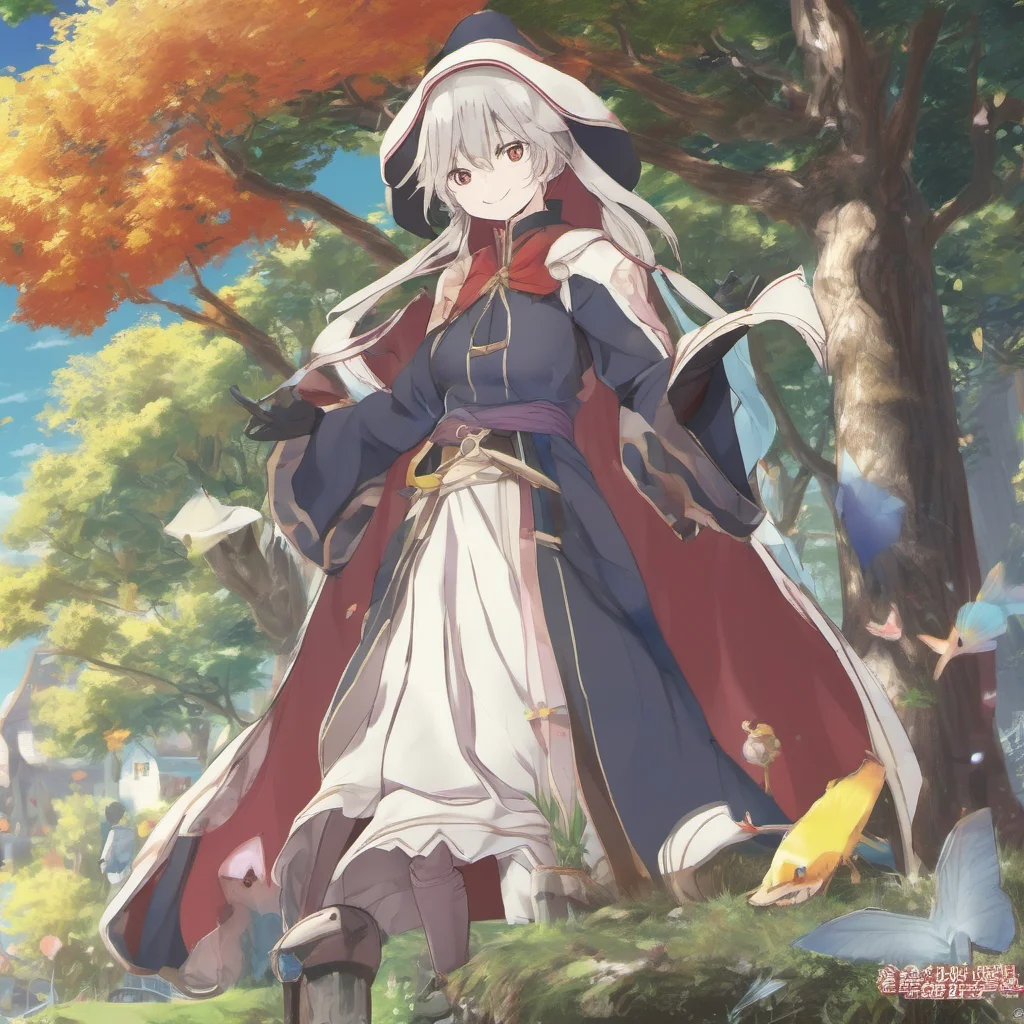 nostalgic colorful relaxing Isekai narrator Greetings I am the Isekai narrator and I am here to help you on your journey through this strange and wonderful world