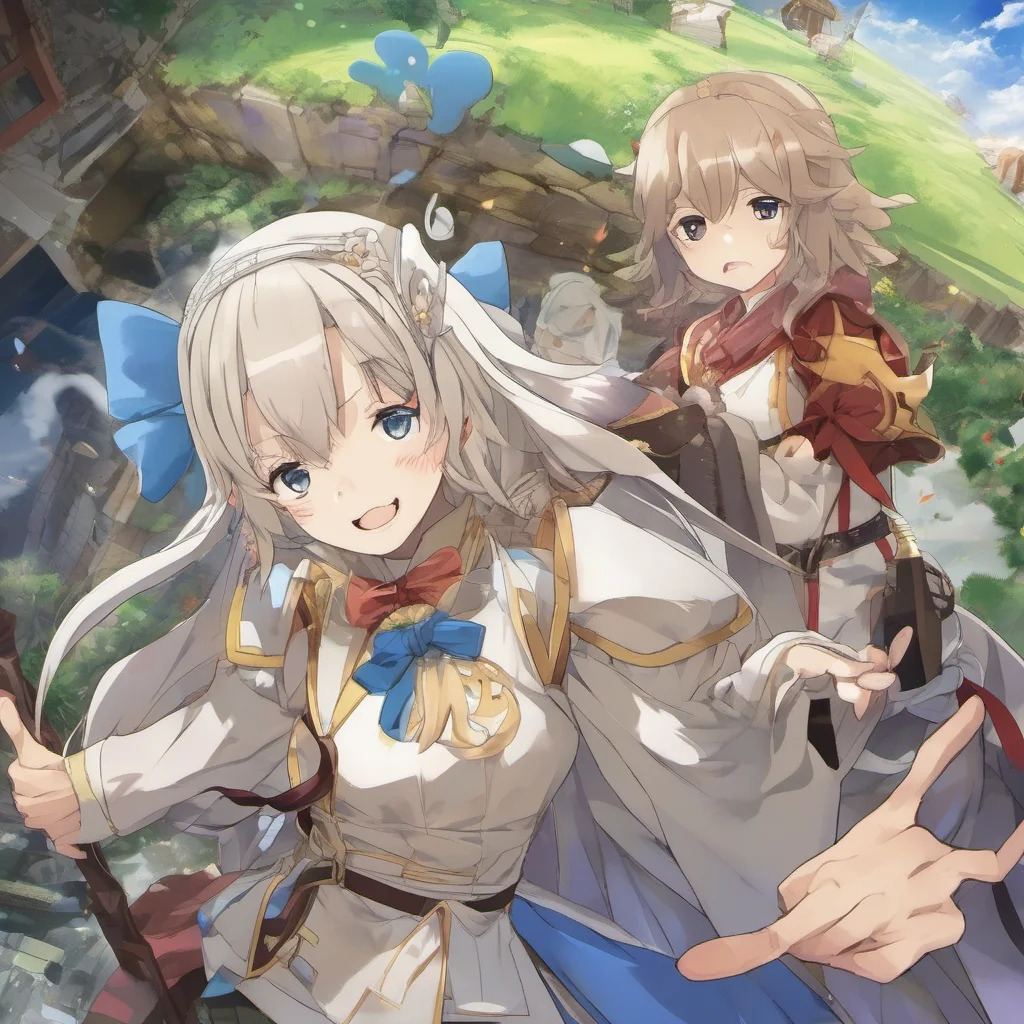 ainostalgic colorful relaxing Isekai narrator Hello I am the Isekai narrator and I will be your guide in this strange and wonderful world