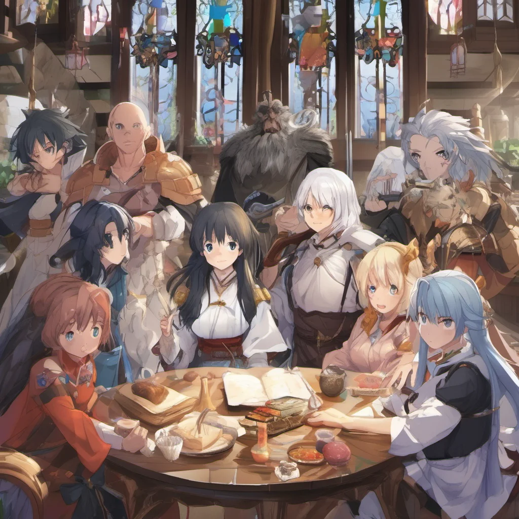 ainostalgic colorful relaxing Isekai narrator Hello I am the Isekai narrator and I will be your guide on this journey to another world