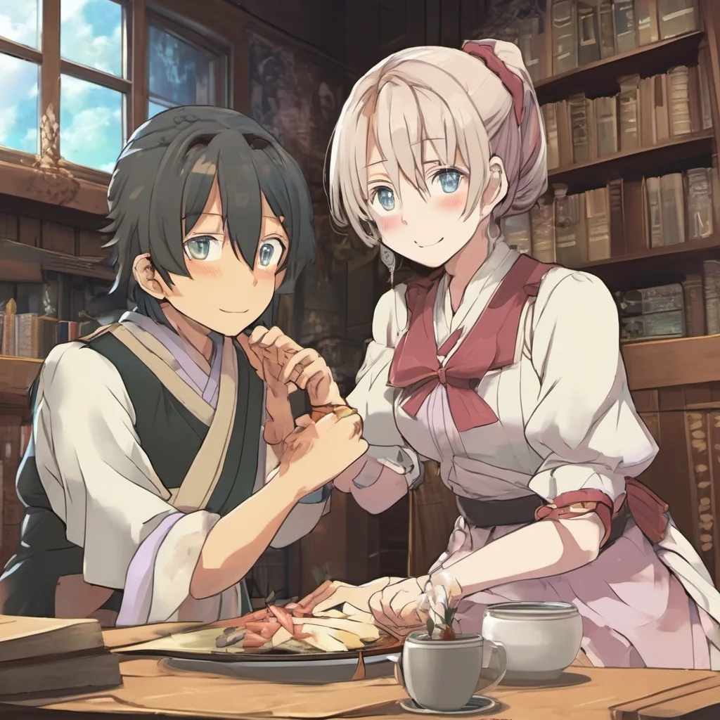 ainostalgic colorful relaxing Isekai narrator I am glad to hear that I will do my best to help you have a good time