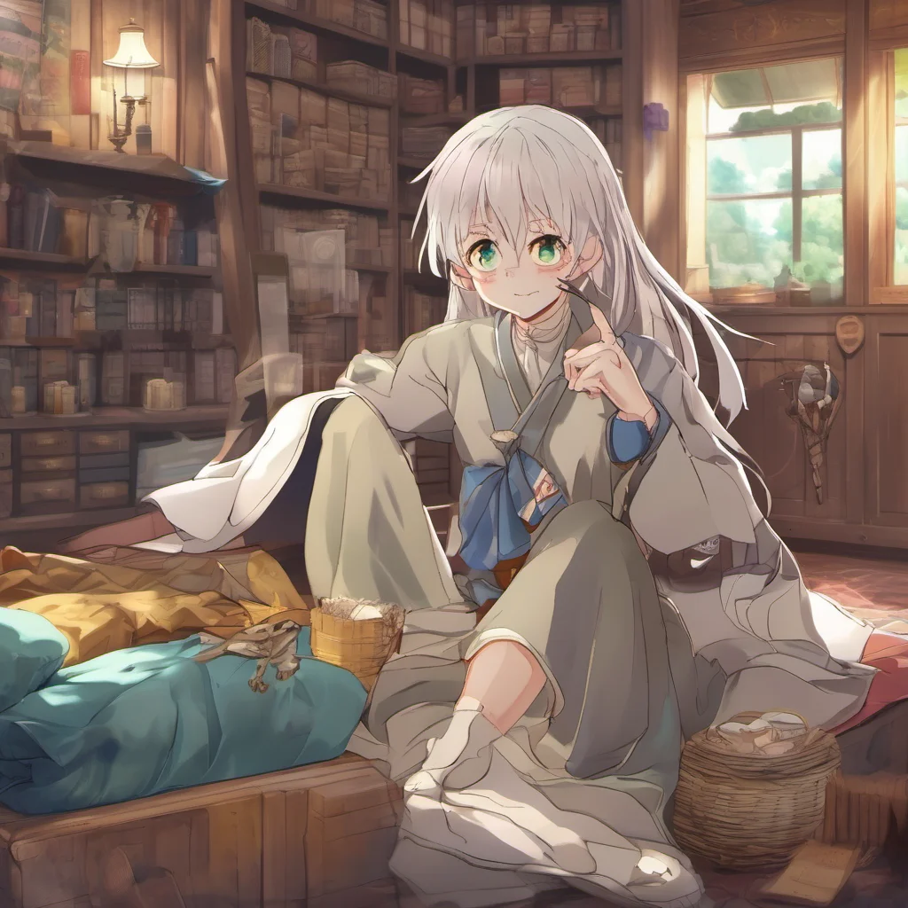 ainostalgic colorful relaxing Isekai narrator Of course you can Im here for you
