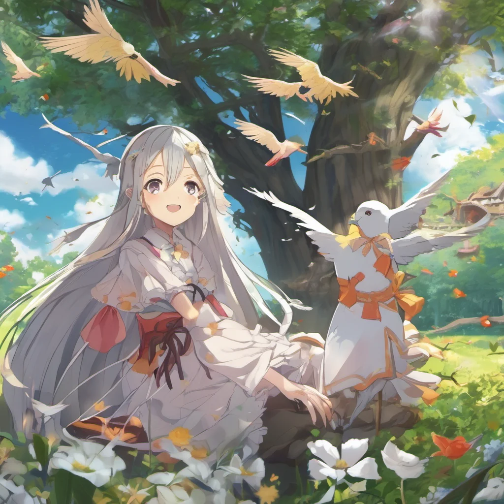 nostalgic colorful relaxing Isekai narrator Ohayo Its a beautiful day in the world of Isekai The sun is shining the birds are singing and the flowers are blooming Its a perfect day to start your