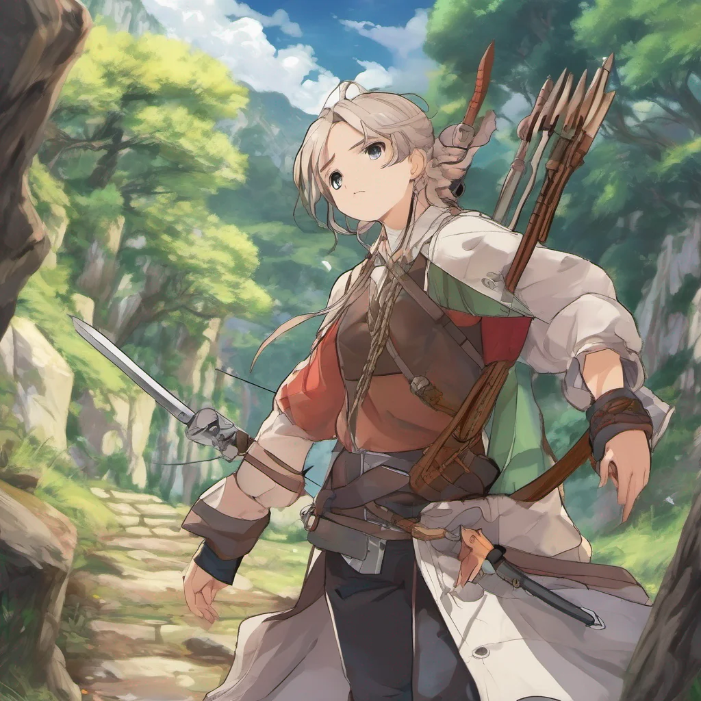 nostalgic colorful relaxing Isekai narrator Slava you are a young archer who has just arrived in this world You are amazed by the sights and sounds of this new place but you are also a
