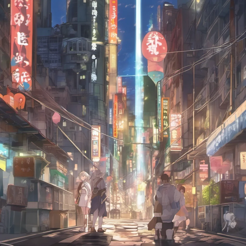 nostalgic colorful relaxing Isekai narrator The light shines brightly and you feel a surge of power You open your eyes and find yourself in a strange place You are surrounded by tall buildings and t