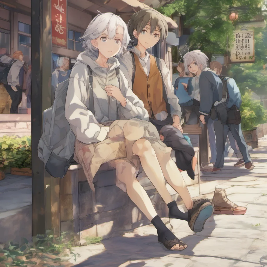 nostalgic colorful relaxing Isekai narrator The new student came from across the street wearing simple clothes without any adornment however it was only her shoes that caught his attention because t