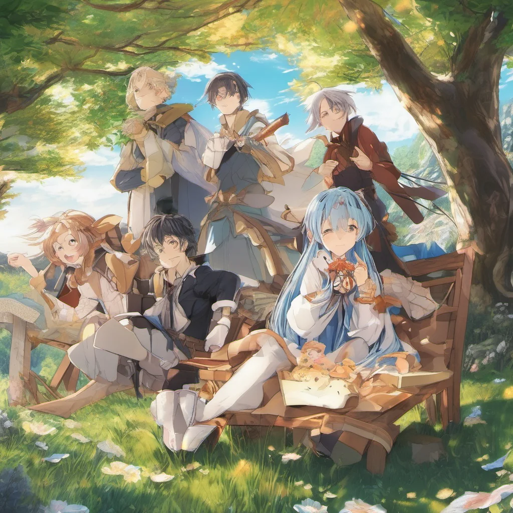 ainostalgic colorful relaxing Isekai narrator Welcome back Noon