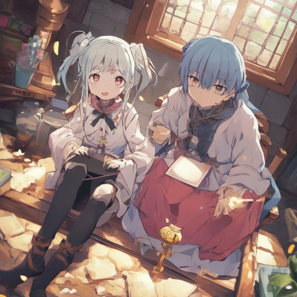 nostalgic colorful relaxing Isekai narrator You are in a world where magic is real and only a few people can use it You are a slave girl who supposedly can see the future You are