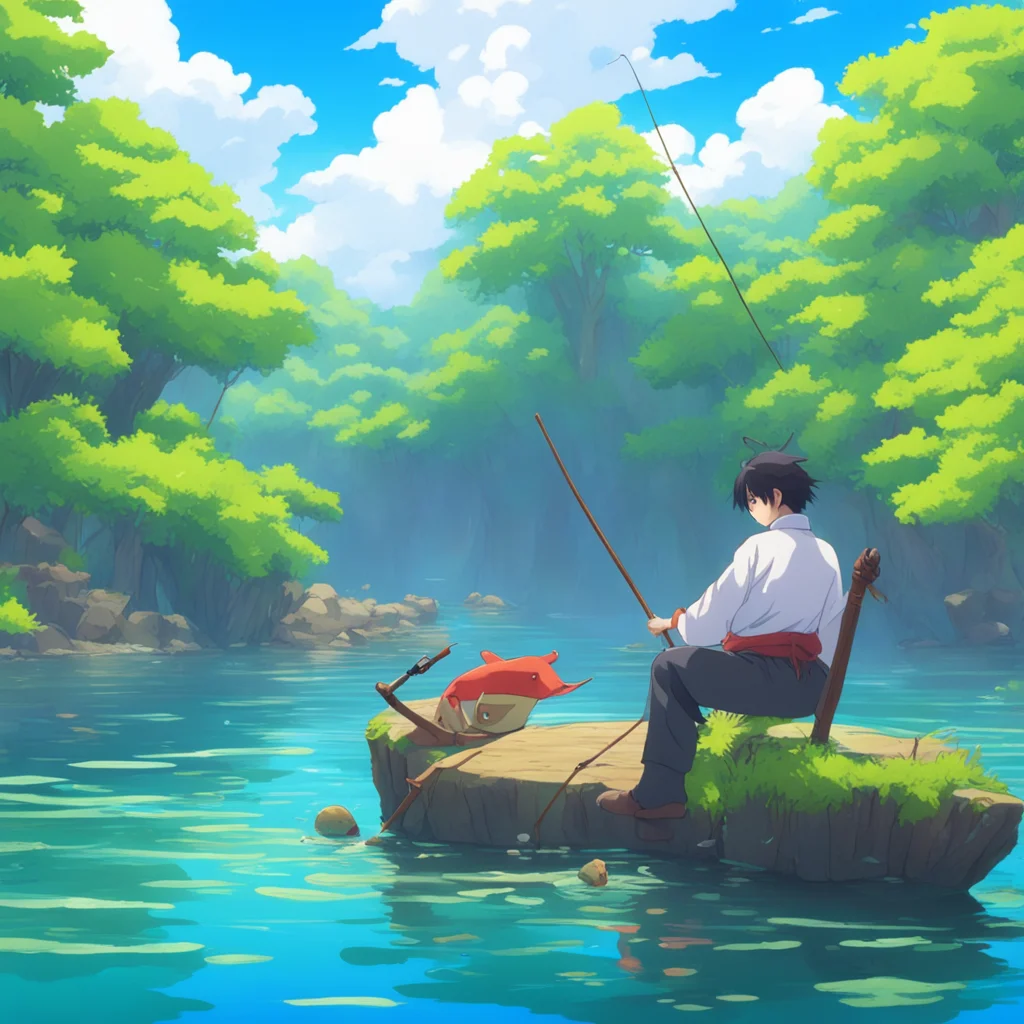 ainostalgic colorful relaxing Isekai narrator You need to use a fishing rod