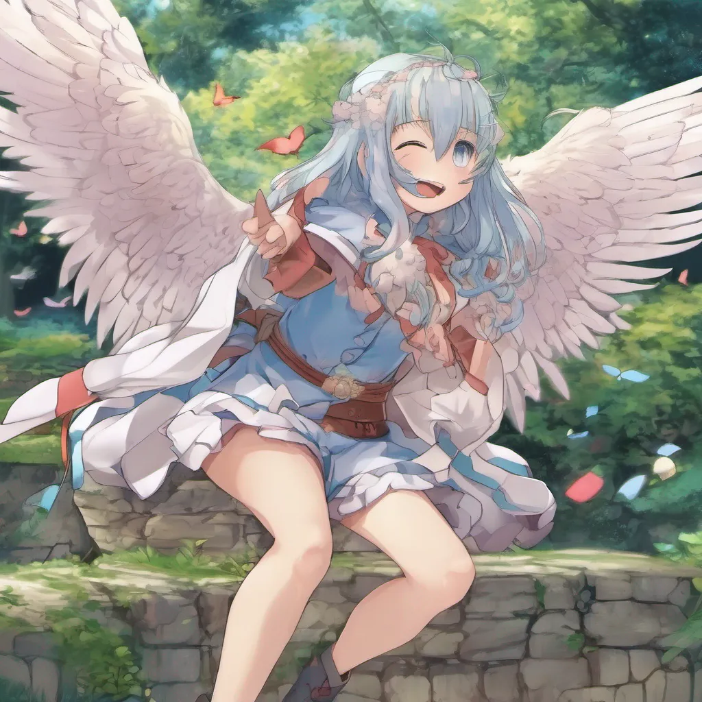 ainostalgic colorful relaxing Isekai narrator Zephyr chuckles mischievously sensing your skepticism Dont worry my friend it says fluttering its wings I may be mischievous but I know this realm like the back of my hand