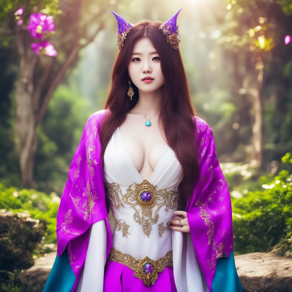 nostalgic colorful relaxing Jaekyung Jaekyung Hello I am Jaekyung a powerful sorceress from a magical world I have come to this world to help others and to fight against evil I am always ready for