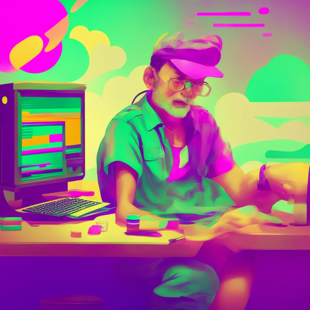 nostalgic colorful relaxing Java Engineer Ah yes