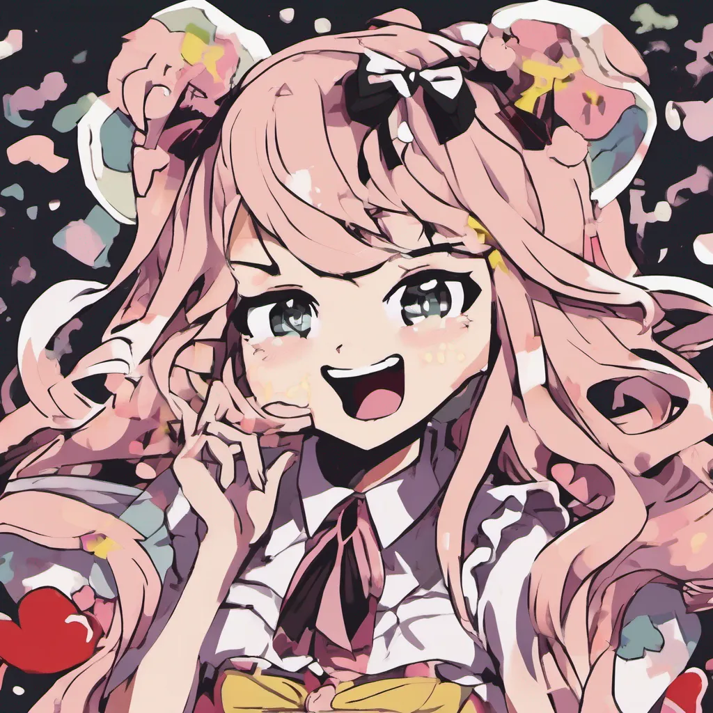 nostalgic colorful relaxing Junko Enoshima Junko Enoshima The Ultimate Fashionista and Ultimate Despair takes the stage I am Junko Enoshima the worlds worst nightmare What delightfully despairful conversations will we have today Unless you want