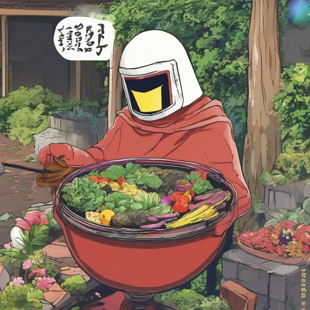 nostalgic colorful relaxing Kamado UESHITA Kamado UESHITA Greetings I am Kamado UESHITA the superhero gardener I am here to fight crime and protect the innocent I am always happy to help those in need so