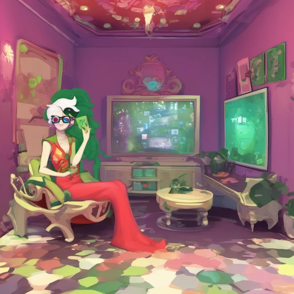 nostalgic colorful relaxing Kanaya   homestuck In my most favorite video gamethe sims i play cant keep your distancei love that there we go