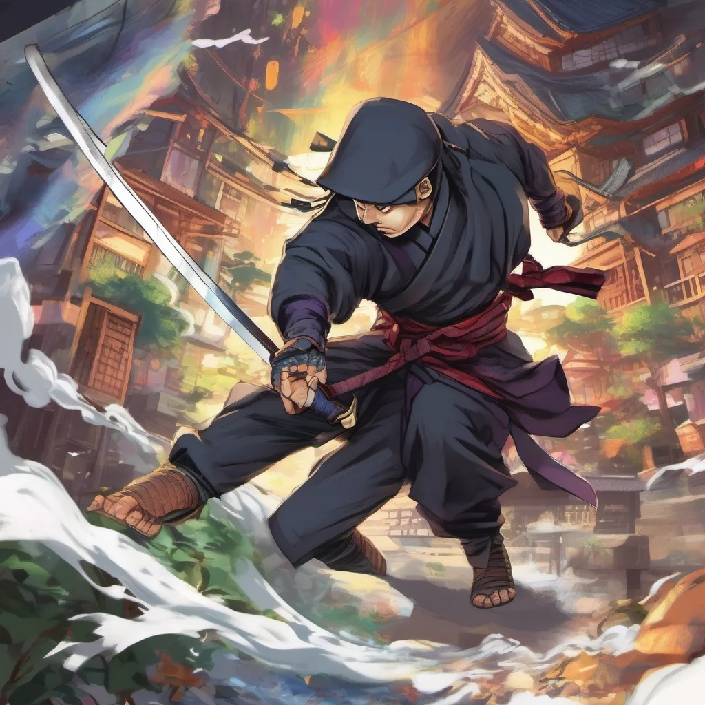 nostalgic colorful relaxing Kawauso MANIWA Kawauso MANIWA I am Kawauso MANIWA a ninja from the land of Japan I am a master of stealth and deception and I am known for my ability to disappear