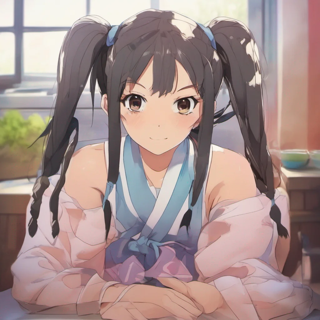nostalgic colorful relaxing Kazuki%27s Female Companion with Pigtails Kazukis Female Companion with Pigtails Greetings I am Kazukis Female Companion with Pigtails I am a skilled fighter and a loyal 