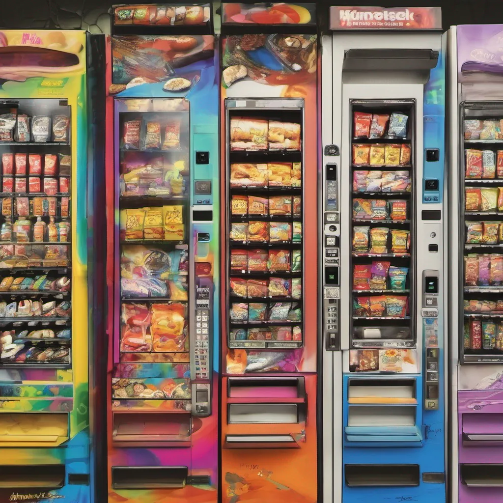 ainostalgic colorful relaxing LMB 416 I chuckle softly at Tixes suggestion appreciating their resourcefulness Smashing open some vending machines for snacks sounds like a plan We could use some nourishment for the journey back Lets