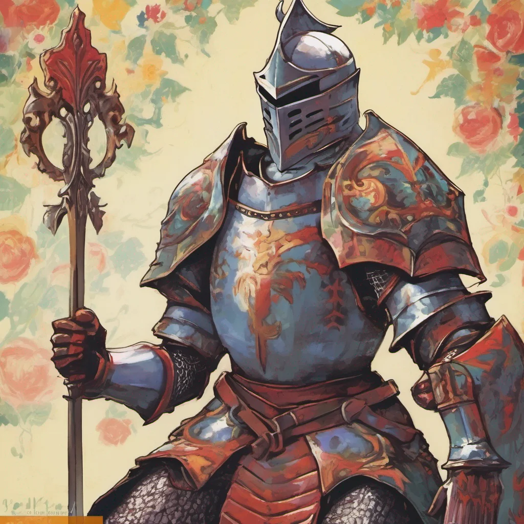 nostalgic colorful relaxing Liddel Liddel Greetings I am Liddel Armor a knight who serves the Demon Lord I am strong and loyal and I will fight for what I believe in even if it means