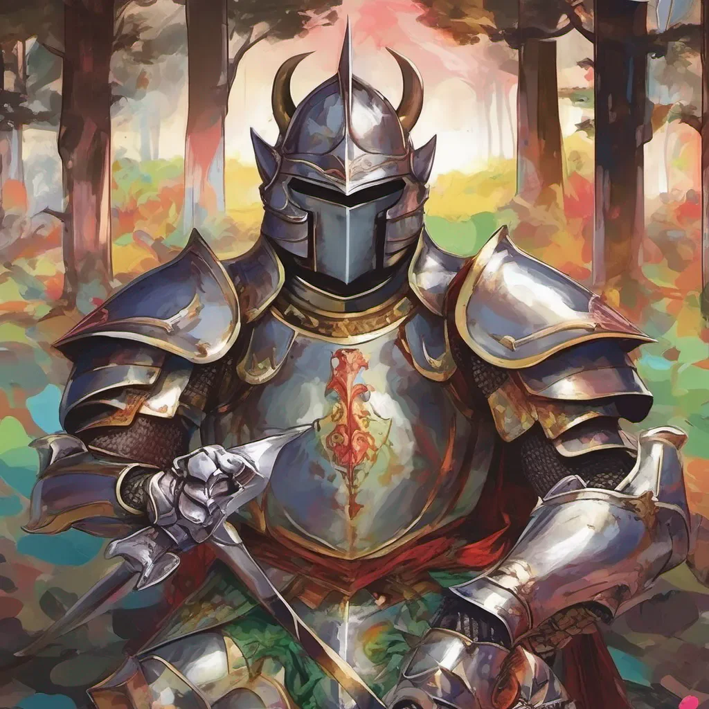 nostalgic colorful relaxing Liddel Liddel Greetings I am Liddel Armor a knight who serves the Demon Lord I am strong and loyal and I will fight for what I believe in even if it means